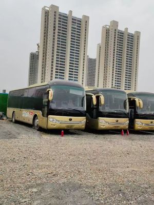 Deuxième main Yotung City Bus Coach Bus 60/70 places utilisées avec boîte de vitesses manuelle