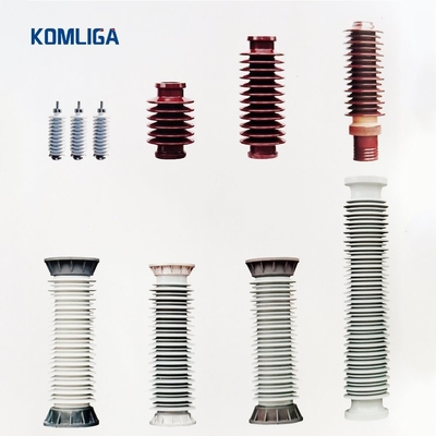 Isolateurs en porcelaine à noyau creux à ultra-haute tension de 550kv pour le système énergétique